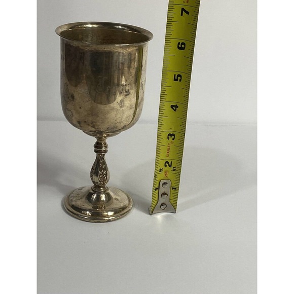 wm a rogers oneida ltd goblet monogrammed Jerry - Picture 3 of 5